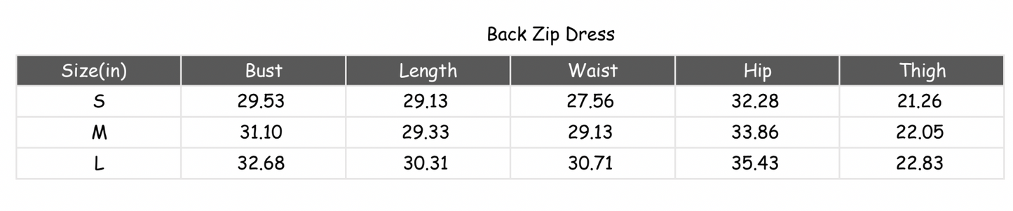 Zip racerback dress